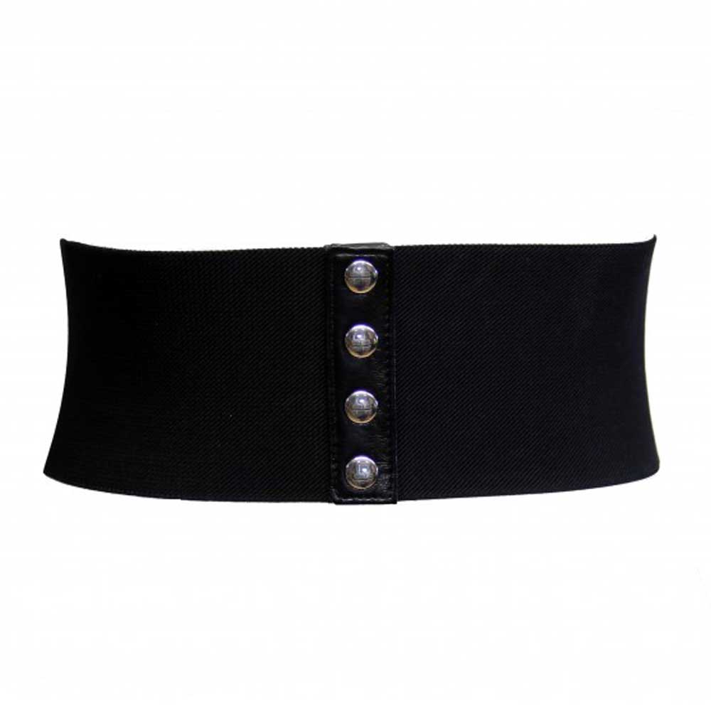 Zac's Alter Ego - Lace up corset Taille riem - Zwart
